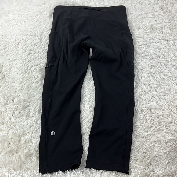 Lululemon Speed Up Crop (21") Black - Picture 5 of 6